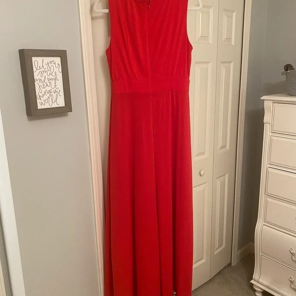 Karina Red Maxi Dress - Picture 13 of 16